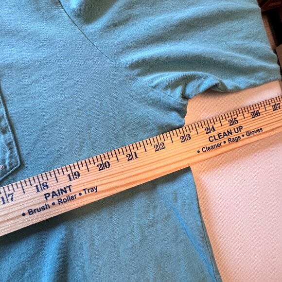 TN Vols Pocket Tee XL Teal Blue Dog Beetle Bus Graphic Collegiate - Picture 6 of 10